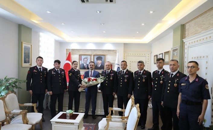 Jandarma Teşkilatından Vali Aktaş’a ziyaret