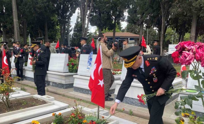 Jandarma Teşkilatının 184. kuruluş yıl dönümünde şehitler anıldı