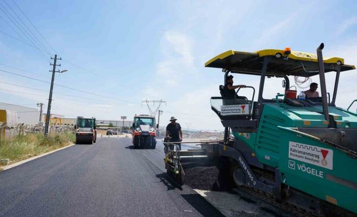 Kahramanmaraş’ta yol onarım çalışmaları