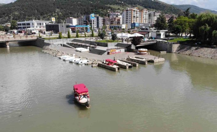 Kanal Tokat ve Osmanlı kayıkları yoğun ilgi görüyor