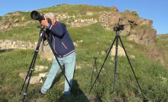 Kars turizmine çektiği fotoğraflarla katkı sunuyor