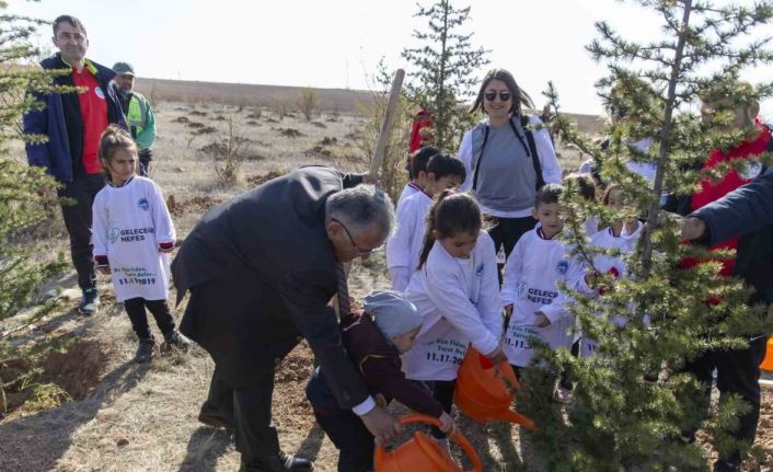 Kayseri Büyükşehir’den mesire alanı, yol ve refüjlere 15 bin, ilçelere 225 bin fidan