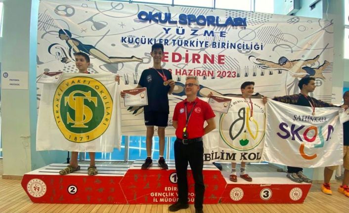 Kayserili sporcudan şampiyonada 3 Türkiye derecesi