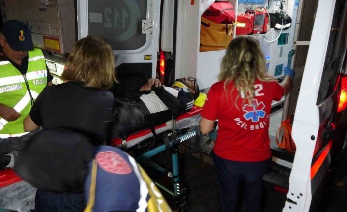 Kazada yaralanan ehliyetsiz motosiklet sürücüsüne trafik cezası hastane yolunda kesildi