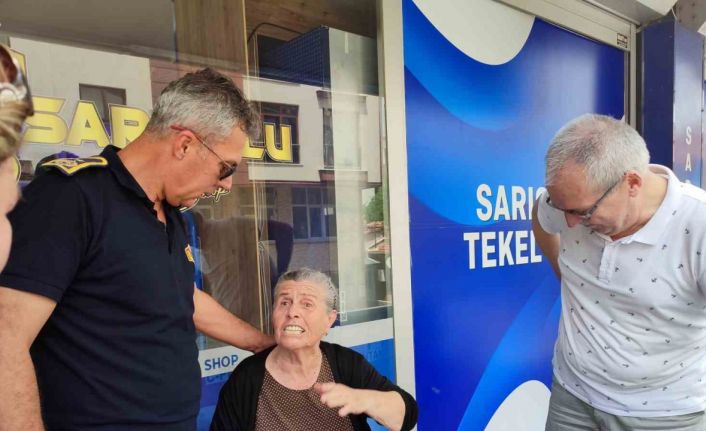 Keşan’da hayatından endişe edilen yaşlı kadın çarşıdan gelince yakınları rahat nefes aldı