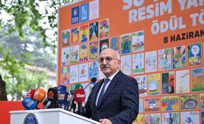 Küçük ressamlar susuzluğu anlattı