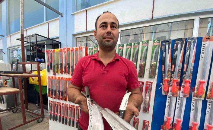 Kurban Bayramı öncesi bıçakçılarda yoğunluk başladı