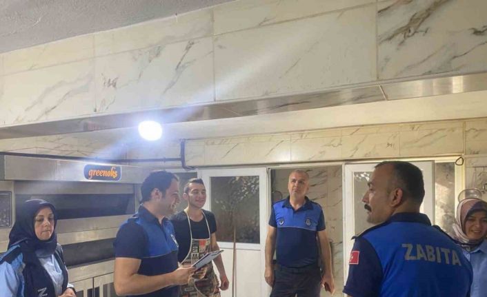 Kurban Bayramı öncesi pastaneler ve şeker satış noktaları denetlendi