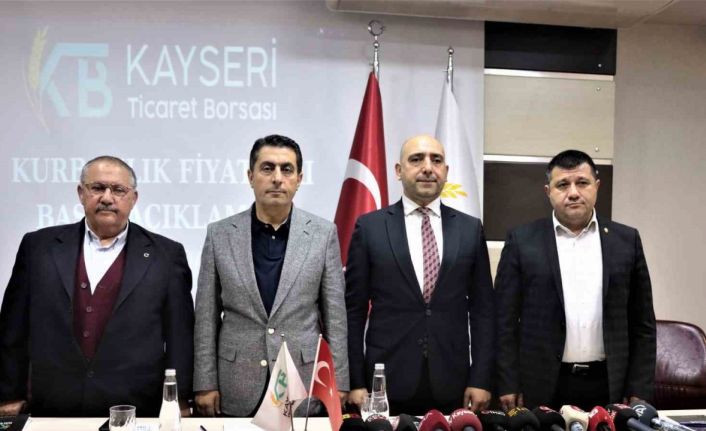 Kurbanlık fiyatları açıklandı