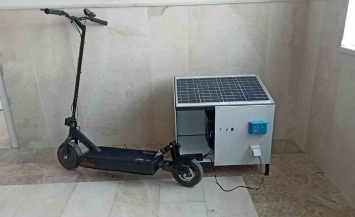 Lise öğrencileri elektrikli scooter üretti, saatte 30 kilometre hız yapabiliyor