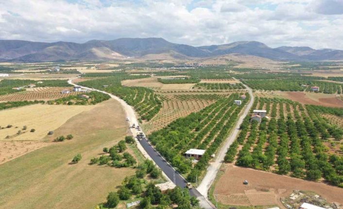 Malatya’da asfalt çalışmaları sürüyor