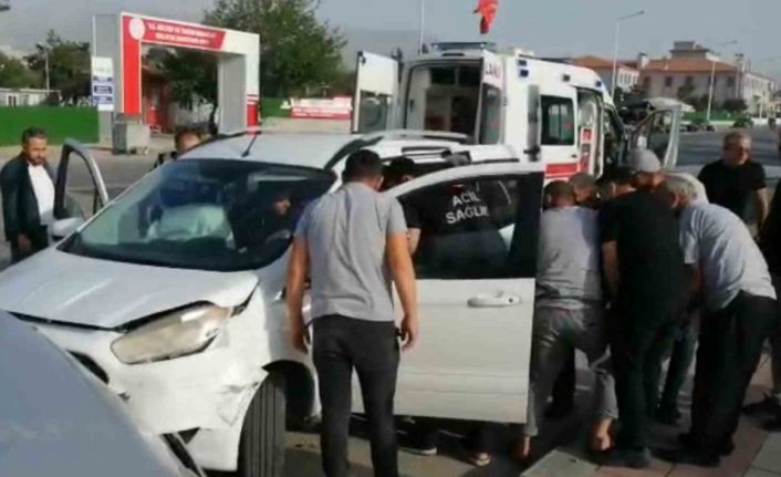Malatya’da trafik kazası: 1 yaralı