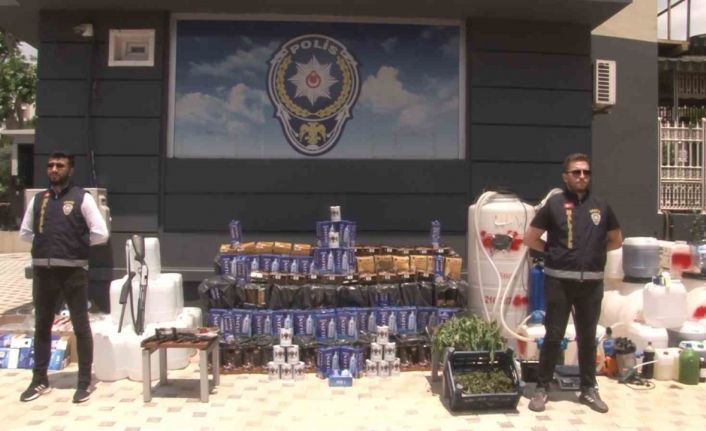 Maltepe’de 6 adrese eş zamanlı operasyon: Litrelerce sahte alkol ele geçirildi
