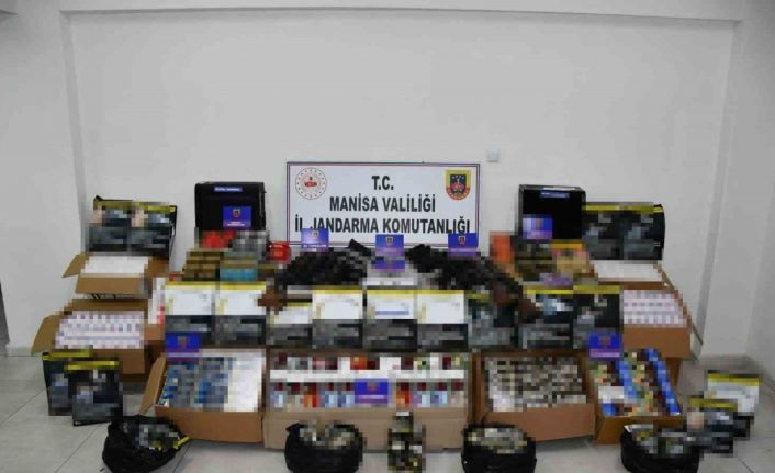 Manisa jandarmasından 5 ilde eş zamanlı operasyon: 57 gözaltı