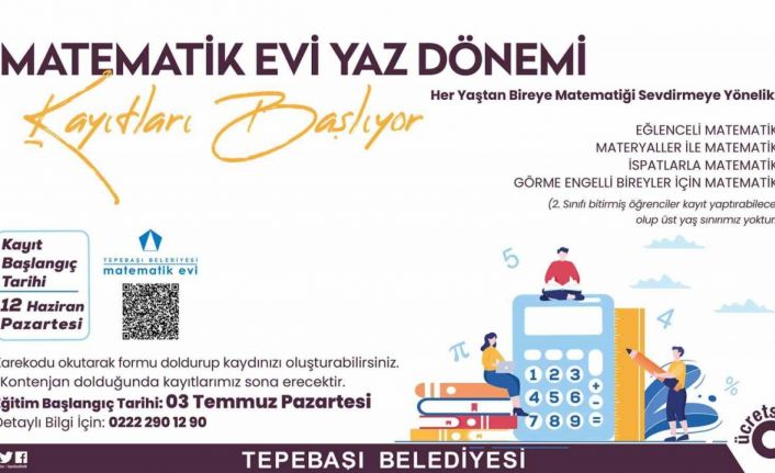 Matematik Evi’nde yaz dönemi kayıtları başlıyor