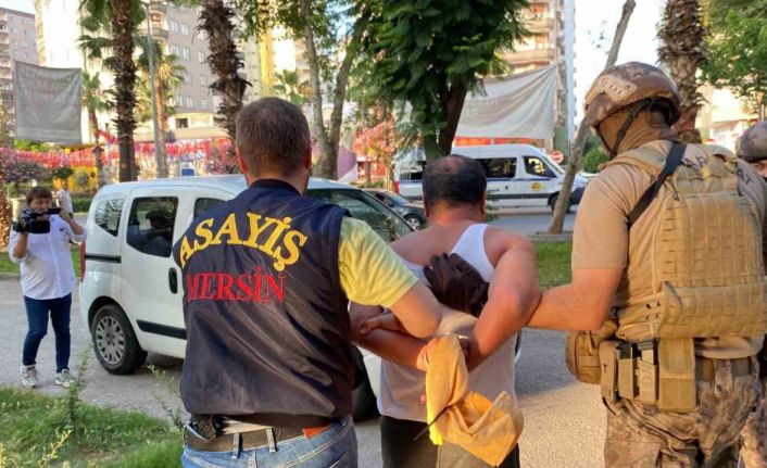 Mersin merkezli 5 ilde organize suç örgütüne operasyon: 25 gözaltı
