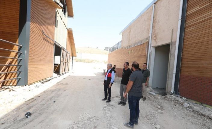 Millet Bahçesi’nde geleneksel sporlar merkezi inşa ediliyor