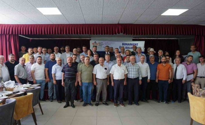 NTO Yönetimi, Buharkent’li üyeleri ve ilçe protokolü ile buluştu