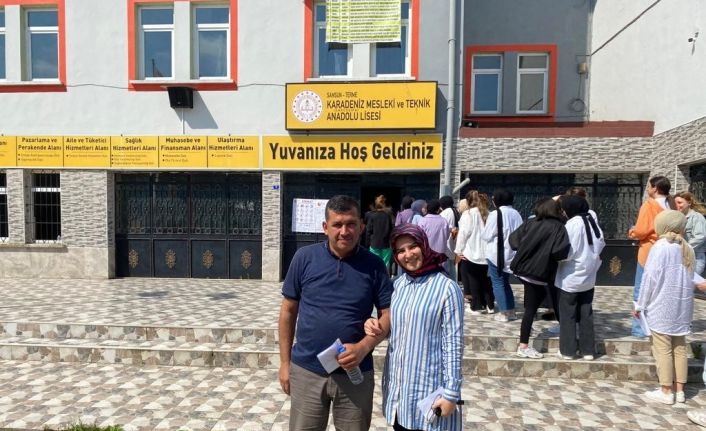 Oda Başkanı, kızının YKS heyecanına ortak oldu