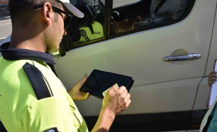 Ordu’da bir haftada yaklaşık 10 bin araç denetlendi