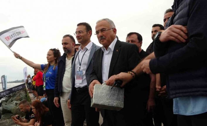 Ordu’da triatlon yarışları başladı