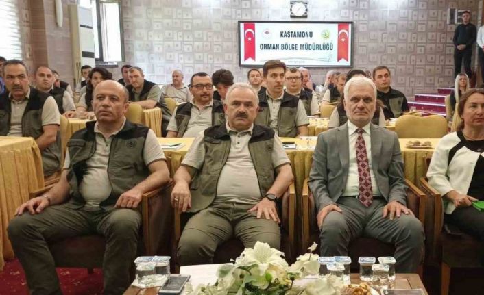 Orman Müdürlüğü ekiplerine "iklim değişikliği ve orman yangını" eğitimi