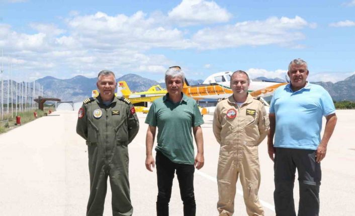 Orman yangınlarına ilk müdahale "Air Tractor" tipi uçaklarla 10 dakikaya düşecek