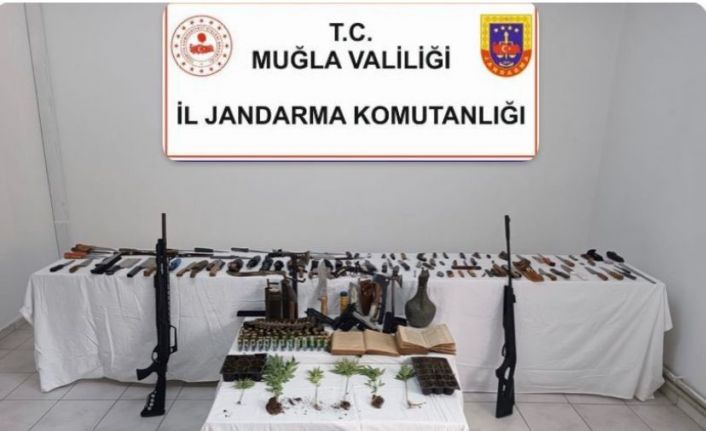 Ortaca’da uyuşturucu ve tarihi eser operasyonu