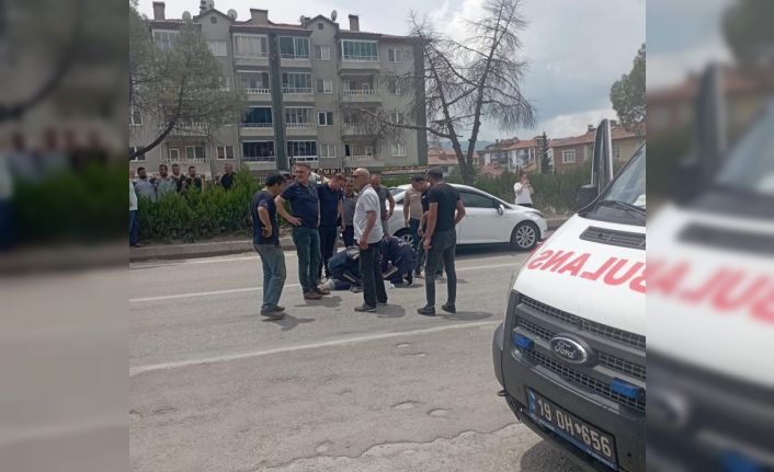 Osmancık’ta otomobilin çarptığı yaşlı adam yaralandı