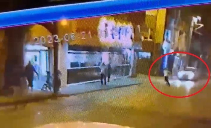 (Özel) Çarptığı genç kadının ölümüne sebep oldu, arkasına bakmadan hızla böyle kaçtı