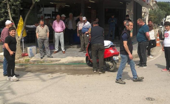 (Özel) Motosikletin içinden 1 metrelik yılan çıktı