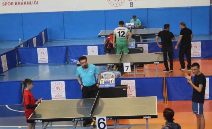 Özel sporcular Masa Tenisi Türkiye Şampiyonası Nevşehir’de yapılıyor