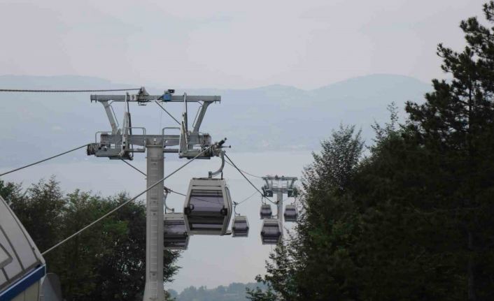 Sakarya’nın teleferiği açılışa gün sayıyor