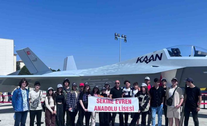 Salihli’nin köklü lisesinden Türk Havacılık ve Uzay Sanayisine bilim gezisi