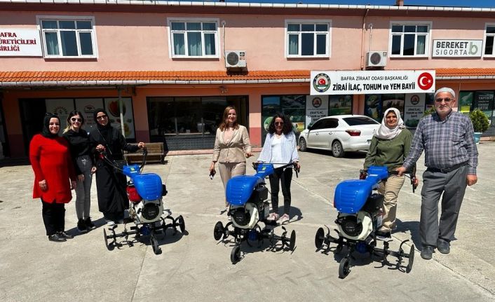 Samsun Büyükşehir, tıbbi ve aromatik bitki üretimine destek veriyor