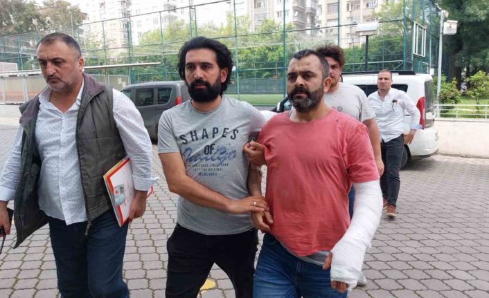 Samsun’da olay anı kameraya yansıyan kavgada bir kişiyi öldüren taksici adliyeye sevk edildi