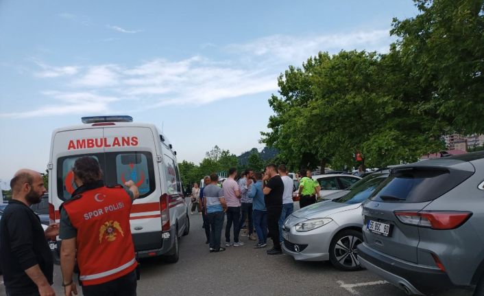 Samsunspor taraftarları kavga etti: 6 yaralı