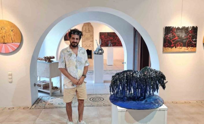 Sanatçı Cingiz’in resim ve heykel sergisi açıldı