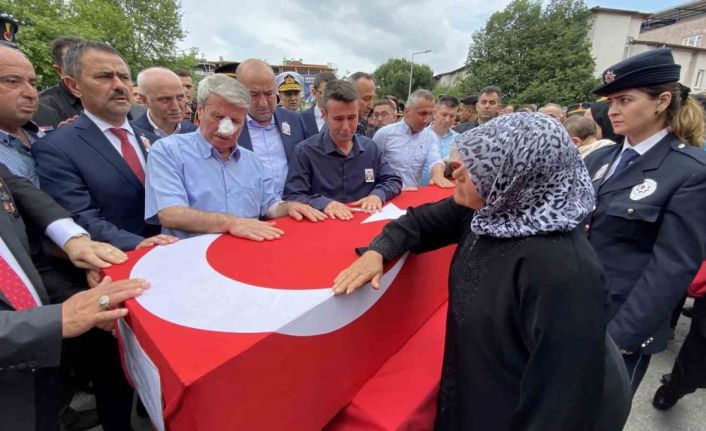 Şehit Jandarma Uzman Çavuş Ceylan, Çanakkale’de son yolculuğa uğurlandı