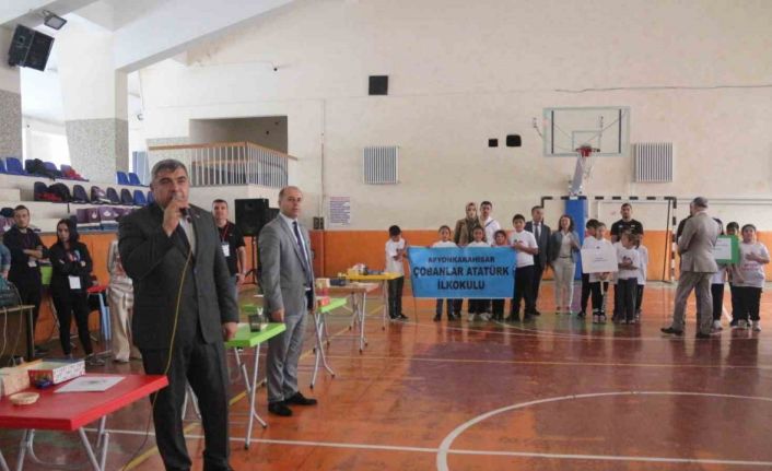 Sinanpaşa Kınık İlkokulu birinci oldu