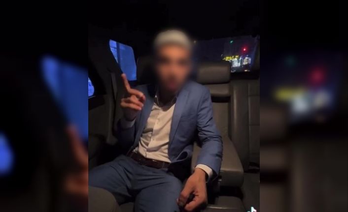 Sosyal medyadaki tehdit videosunda yer alan şahıs ile videoyu çeken kişi yakalandı