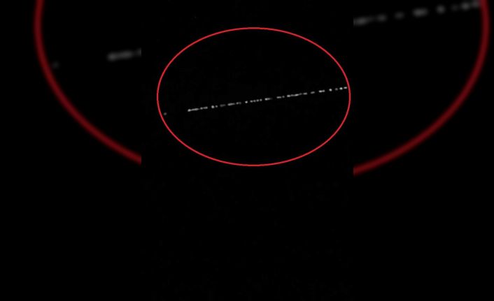 Starlink uyduları Çankırı’da görüldü, vatandaşlar cep telefonu ile görüntüledi