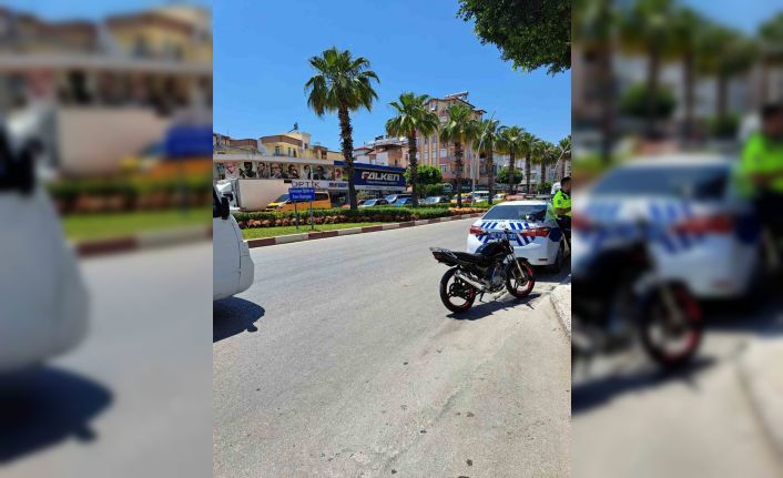 Takmadığı kask başına dert oldu, 19 bin 438 TL ceza yedi