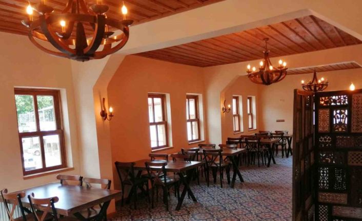 Tarihi otel ve tarihi otel ve yöresel kahvaltı salonu Kurban Bayramı’nda hizmete açıyor