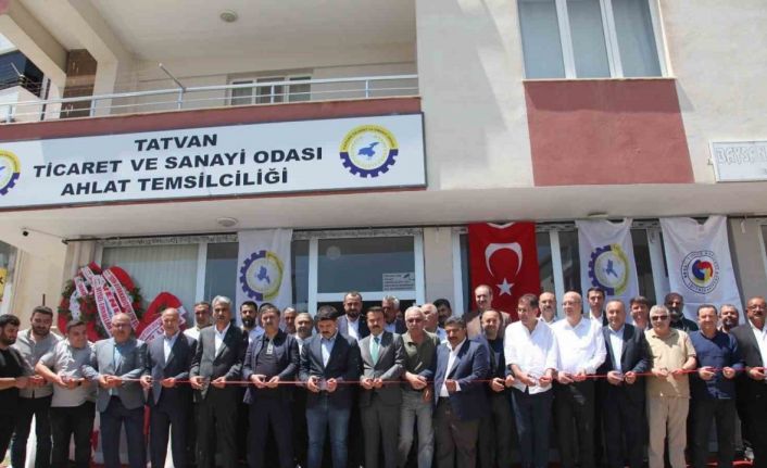Tatvan TSO Ahlat Temsilciliği hizmete açıldı