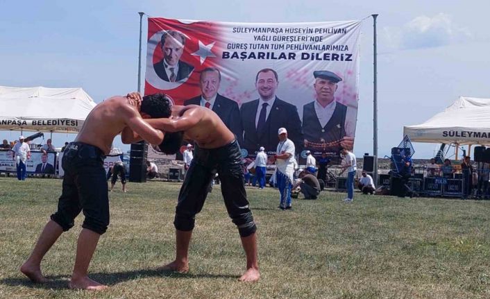 Tekirdağ’da yağlı güreşler başladı