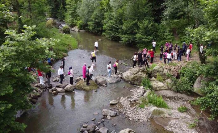 Tekkeköy’de tabiattan arkeolojiye uzanan yürüyüş