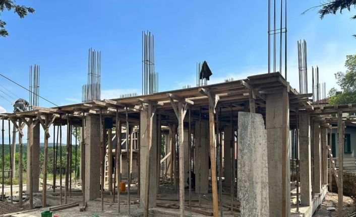 Tepecik Mahalle Konağı yükseliyor