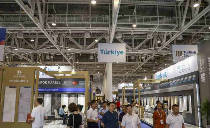 Türk doğal taş ihracatçıları Çin’de hedef büyüttü