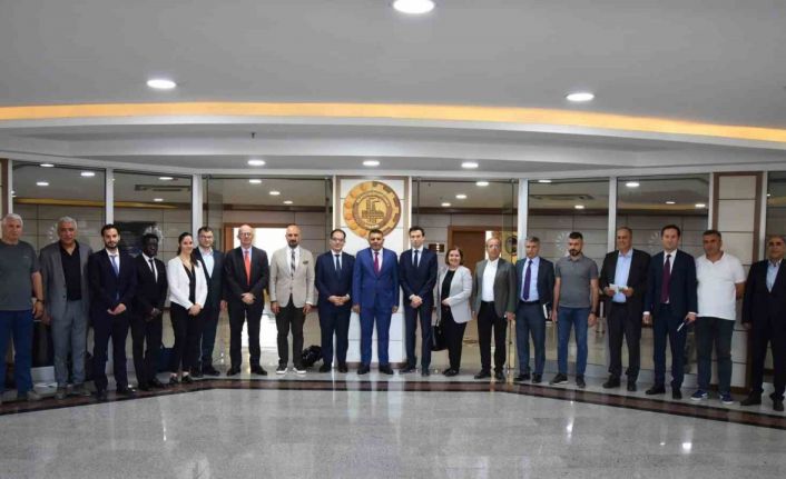 Türk-Fransız Ticaret Derneği heyeti Malatya TSO heyeti ile bir araya geldi